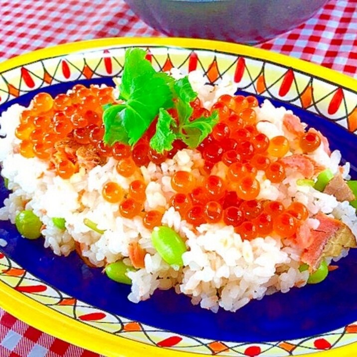 簡単おもてなし 鮭といくらの親子ごはん レシピ 作り方 By アイール 楽天レシピ 簡単おもてなし 鮭といくらの親子ごはん レシピ 作り方 By アイール 楽天レシピ